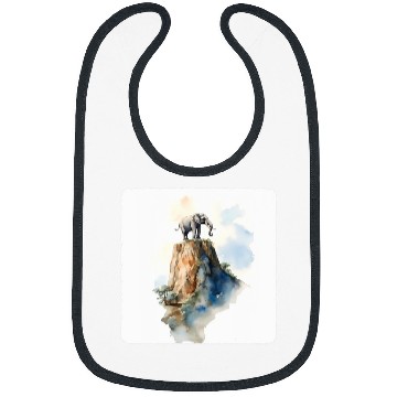 Discover Mountain Climbing Elephant Adventure Peak Strength Bibs
