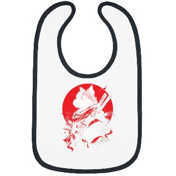 Discover Wire Fox Terrier Dog Ninja Samurai Transformation Cute Bibs