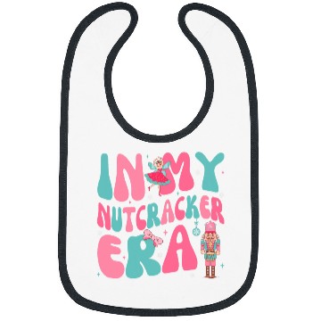 Discover Pink Christmas In My Nutcracker Era Pink Nutcracker Ballet Bibs