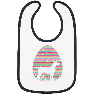 Discover vintages Easter Egg German Shorthaired Pointer Dog Easter Bibs