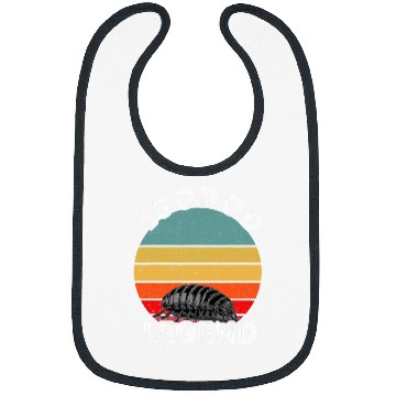 Discover Legend Retro Entomologist Pill Bug Lovers Isopod Bibs