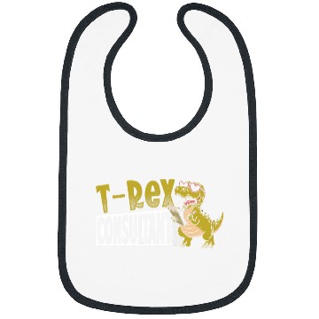 Discover TRexs Consultant Dino T Rexs Dinosaur Bibs