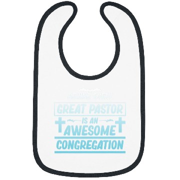Discover Pastor Congregation Appreciation Minister Religious Graphic 21 Bibs