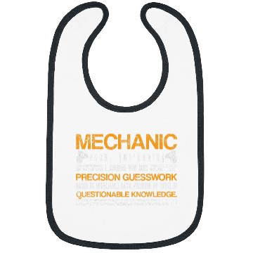 Discover Mechanic Questionable Knowledge Garage Shift Racks Race Car Bibs
