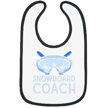Discover Snowboard Coachs Snowboarder Slopes Snowboarding Winter Bibs