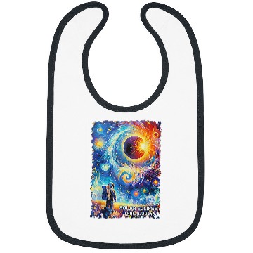 Discover View Totality April 8 2024 Astronomy Astronaut Solar Eclipse Bibs