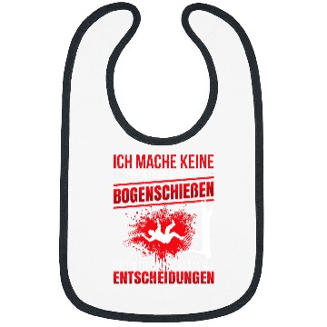 Discover No mistakes when archery Funny saying archer Bibs