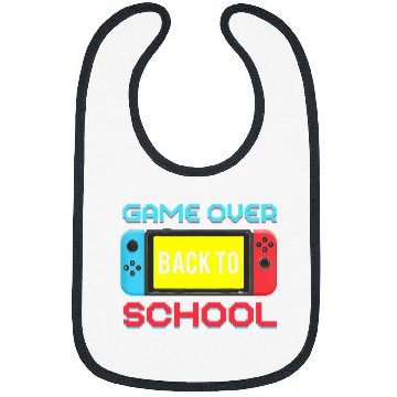 Discover back to school game over teacher student controller Bibs
