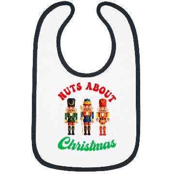Discover Nuts About Christmas Nutcracker Squad Ballet Dance Christmas Bibs
