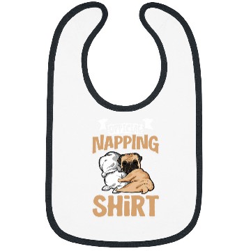Discover Pug Official Napping Bibs