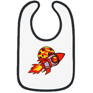 Discover Spaceship Planet Moon Universe Bibs
