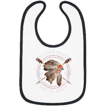 Discover Native Pride Native Spirit Cherokee American Indian Bibs