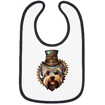 Discover Victorian Steampunk Yorkshire Terrier Bibs