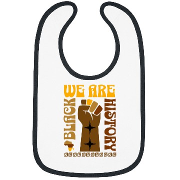 Discover We Are Black History Bibs