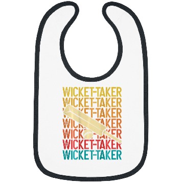 Discover WicketTaker Backprint Cricket Bibs