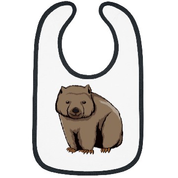Discover Wombat Art Design Illustration Wombat Bibs