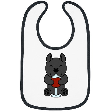 Discover Wines Lover Cane Corso Dog Bibs