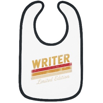 Discover Writer Profession Author Freelancer Retro Bibs