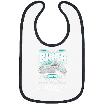 Discover Only A Biker Knows Motorcycle Dog Sticks Head Window Bibs