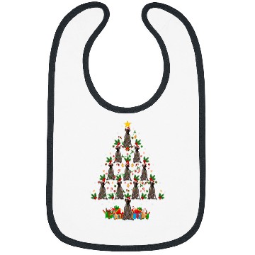 Discover xmass Holiday German Shorthaired Pointer Dog Christmas Tree Bibs