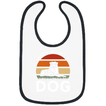 Discover Workin Like A Dog Border Collie Bibs