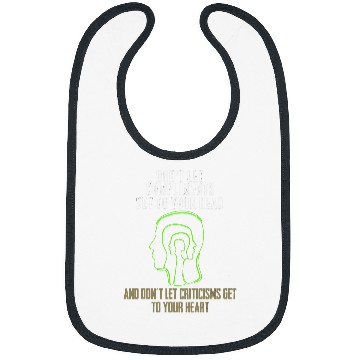 Discover Mindset Humility Line Art Dont Let Mindset Inspirational Bibs