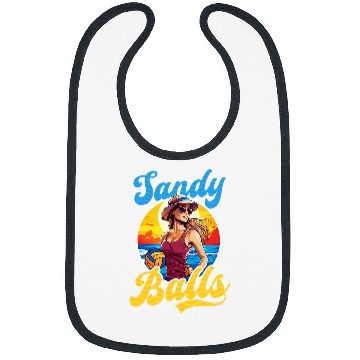 Discover Sandy Balls Design Beach Volleyball Bibs