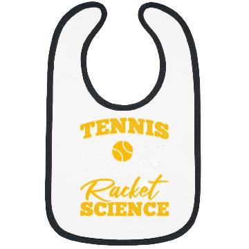 Discover Is Racket Science Tennis Player Tennis Bibs