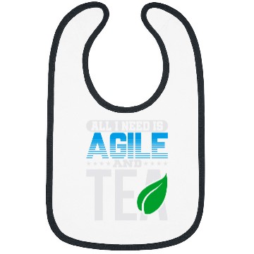 Discover Tea caffeines Scrum Agile Project Management Funny PM Coach Bibs