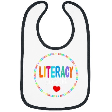 Discover Reading Teacher Back School Special Literacy Coachs Squad 27 Bibs