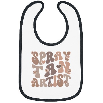 Discover Women Groovy Spray Tan Artist Spray Tanning Bronze Boss Bibs