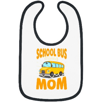 Discover Womens Yellow Shuttle School Bus Driving Mom Bus Driver Bibs