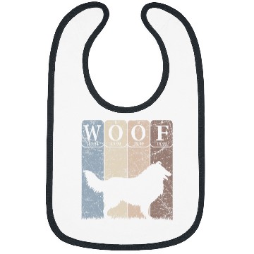 Discover Rough Collie Periodic Table Elements Rough Collie Dog Lover 5 Bibs