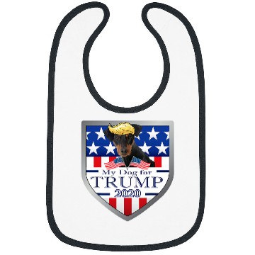 Discover My German Pinscher For Trump Bibs