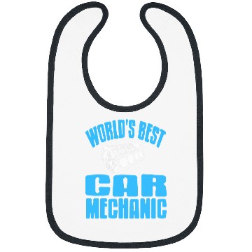 Discover Worlds bests Car Mechanic Retro Funny Mechanic Present Bibs