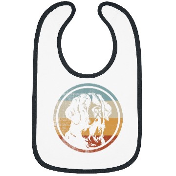 Discover Retro vintages Design Saint Bernard Dog Bibs