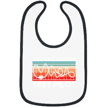 Discover Amusement Park Roller Coaster test Pilot Rollercoaster Bibs