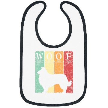 Discover Rough Collie Periodic Table Elements Rough Collie Dog Lover Bibs