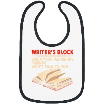 Discover Writers Block Funny Writer Published Author Writing Lover 1 Bibs