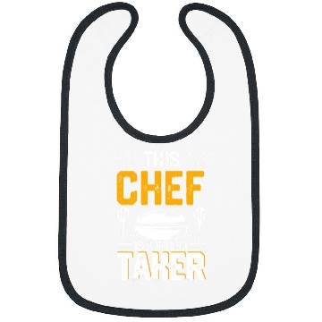 Discover This Chef Is A Whisk Taker Bold Culinary Design Bibs