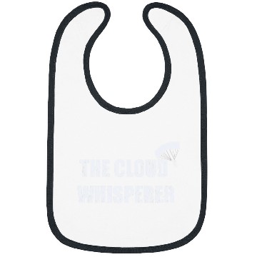 Discover The Cloud Whisperer Funny Parachuting Skydiving Bibs