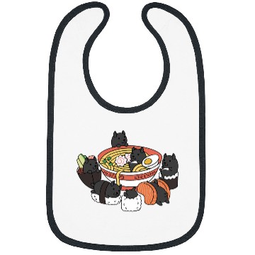 Discover Ramen Sushi Cane Corso Dog Bibs