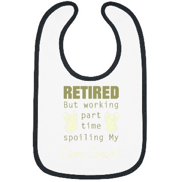 Discover Retired Working Spoiling Cane Corso Pet Lovers Gift Bibs