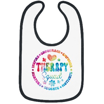 Discover Therapy Squad PT OT SLP Occupational Therapist Week Team 3 Bibs