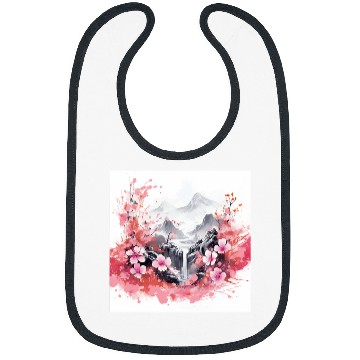 Discover Zen Harmony Blossom Ballet in Nihons Ethereal Glow Bibs