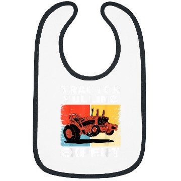 Discover Tractor Pulling Expert Farmer Racing Bibs