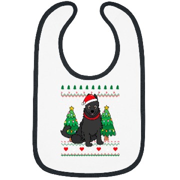 Discover Schipperke Christmas Ornament Tree Mom Dad Ugly Gift Bibs