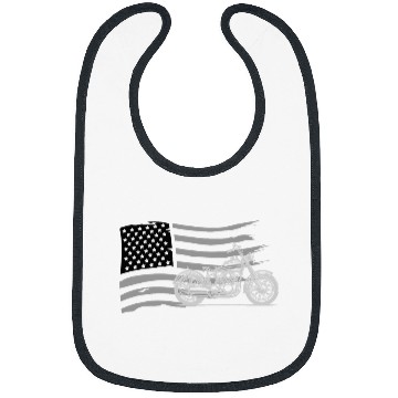 Discover Patriotic Biker Flag 2American Pride Motorcycle Bibs