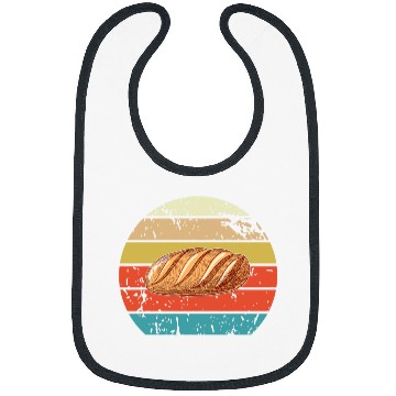 Discover Yeast Mode Retro Sourdough Bread Baking Lover Baker Cooks Bibs
