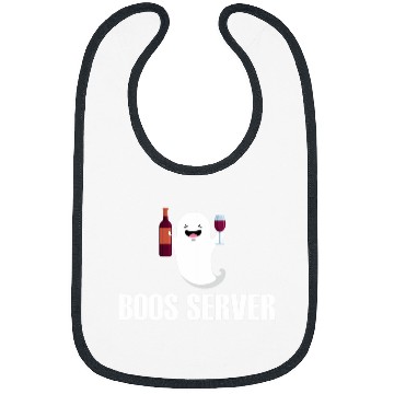 Discover Cute Boos Server Bartender Waitress Halloween Bibs